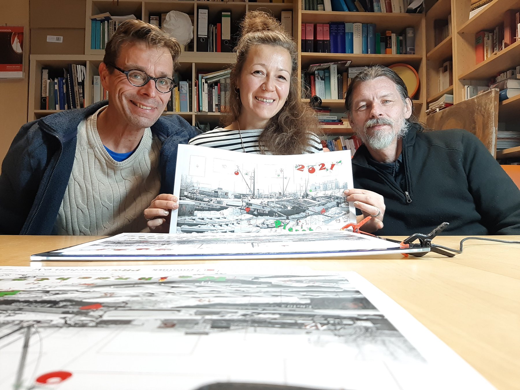 Gemeinsame Herstellung des Kalenders 2021