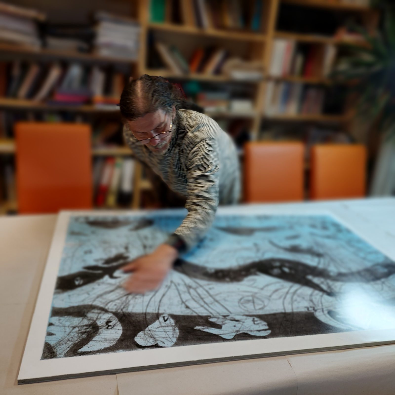 Handwerkliche Arbeit am Kalender 2023